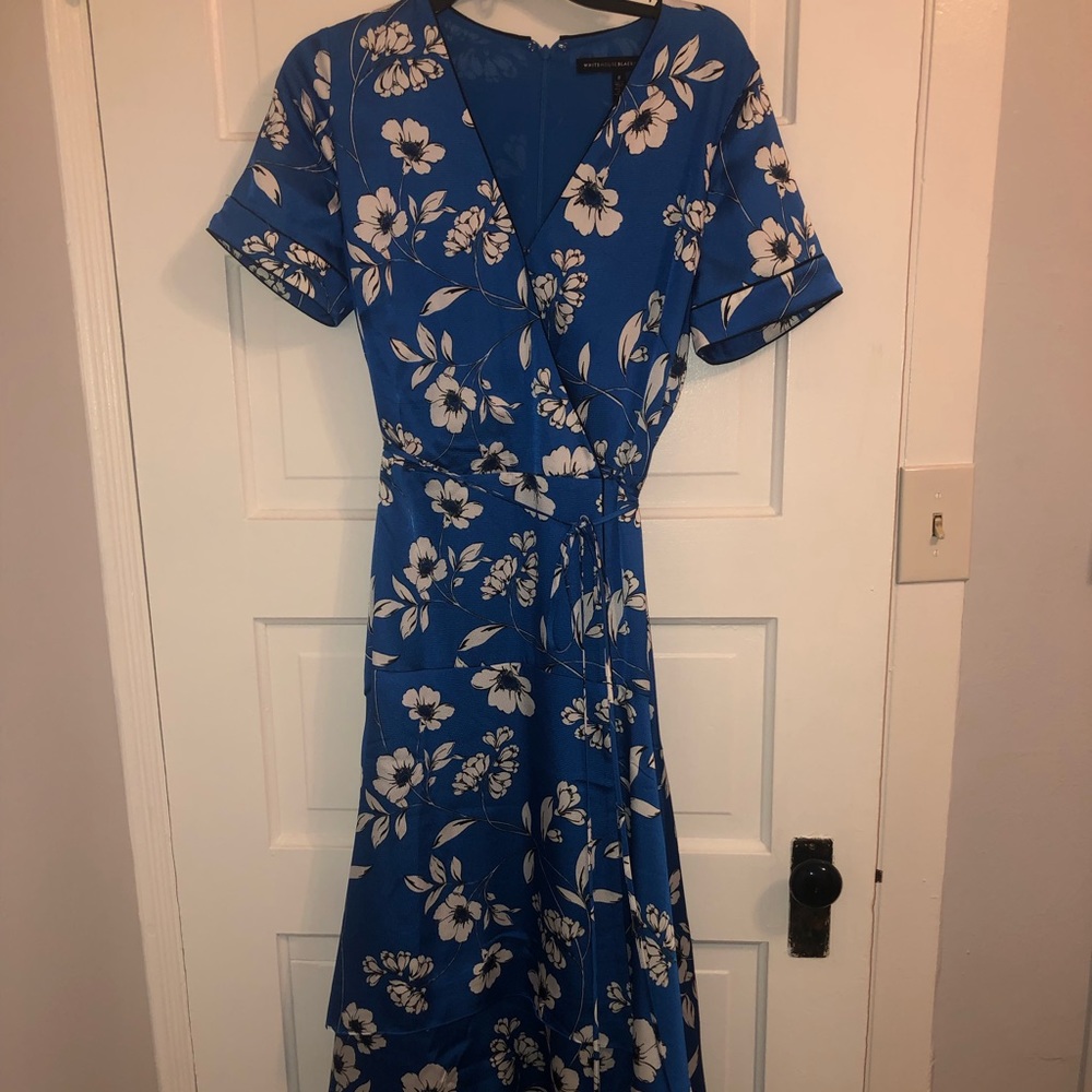 NWOT White House Black Market Wrap Dress